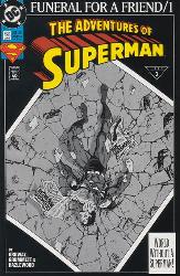 cover, The Adventures of Superman #498