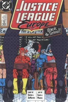 cover, Justice League Europe #6