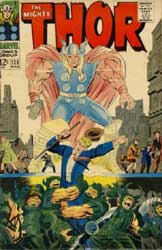Donald Blake on the cover of Thor