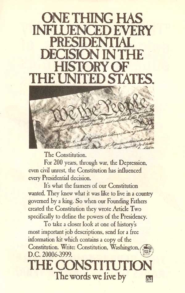 United States Constitution PSA