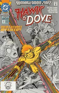 cover, Hawk & Dove Annual #2