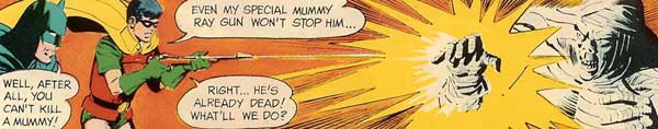 Batman and Robin versus the Mummy