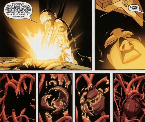 Scene from New X-Men #39