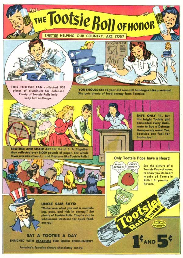 The Tootsie Roll of Honor