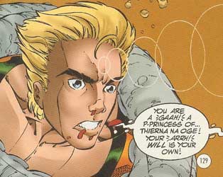 Scene from Sins of Youth: Aquaboy/Lagoon Man