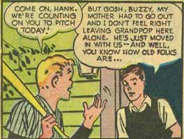 Buzzy Says 'Old Folks Are People Too!' Click for the full page.