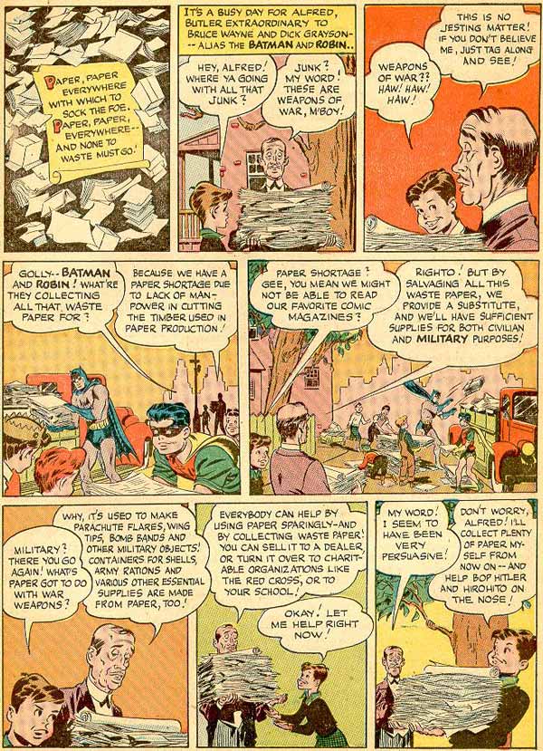 Alfred's Paper Drive