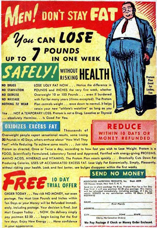 Men! Don't Stay Fat!