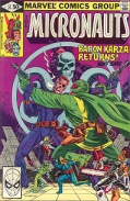 cover, Micronauts #26