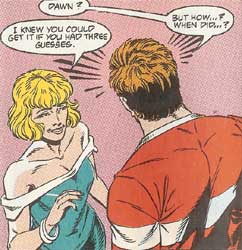 Dove is revealed as Dawn