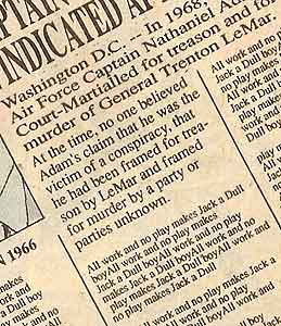 Newspaper from Captain Atom #29