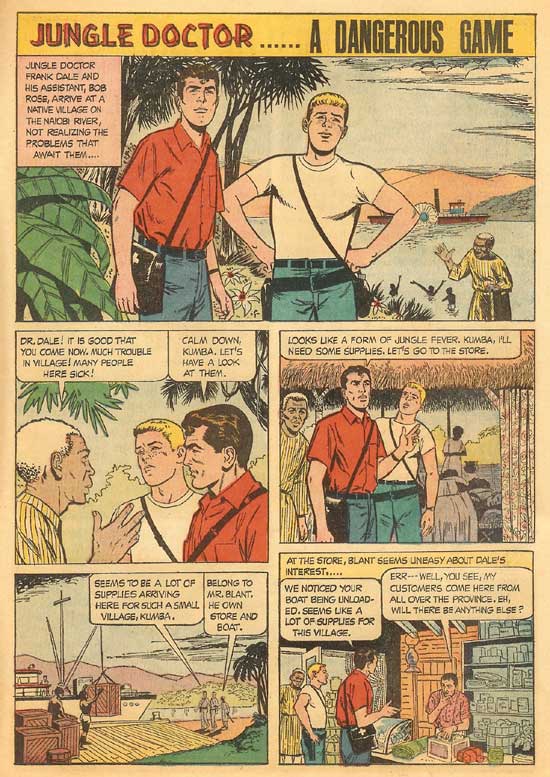 Jungle Doctor - A Dangerous Game - page 1