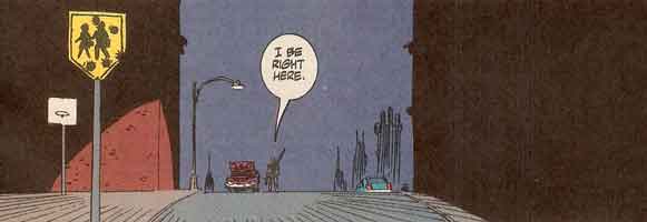 scene from Batman Seduction of the Gun