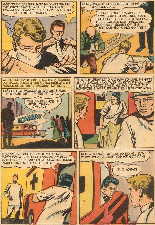 Dr. Dan Dazzler - One Heartbeat From Death - page 4