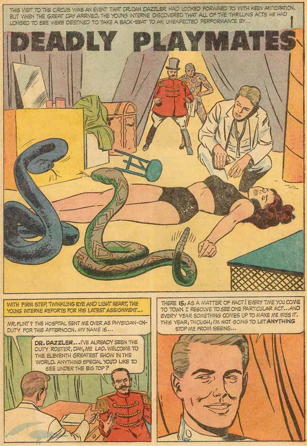 Dr. Dan Dazzler - Deadly Playmates - page 1