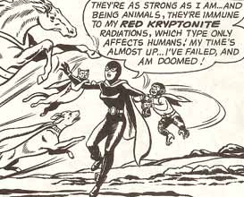 scene from Adventure Comics #313