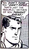 Superman Says 'It's Smart to Check -- And Double Check!' Click for the full page.