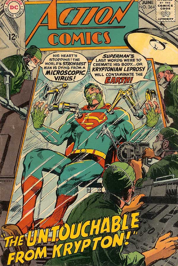 cover from Action Comics #364