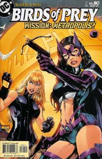cover, Birds of Prey #80