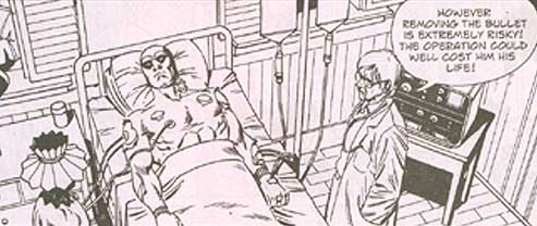 The Phantom in bed