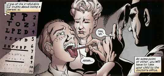 A doctor's visit from Marvel Knights 4 #26 A doctor's visit from Marvel Knights 4 #26