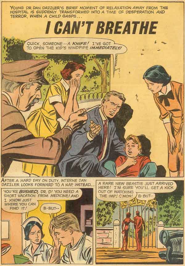Dr. Dan Dazzler - I Can't Breathe - page 1