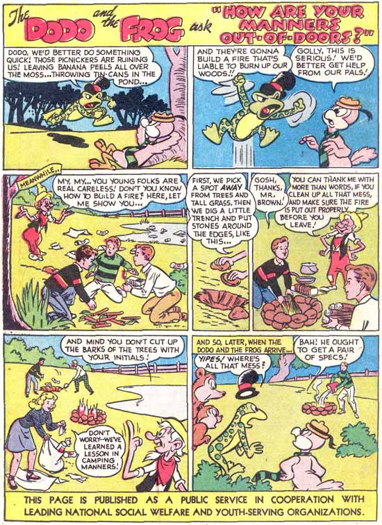 The Dodo and the Frog ask 'How Are Your Manners Out-of-Doors?'