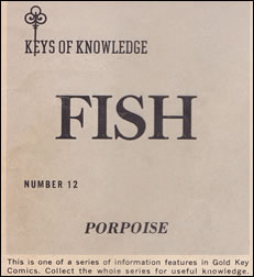 Keys of Knowledge -- Fish: Number 12, Porpoises. Click for the full page