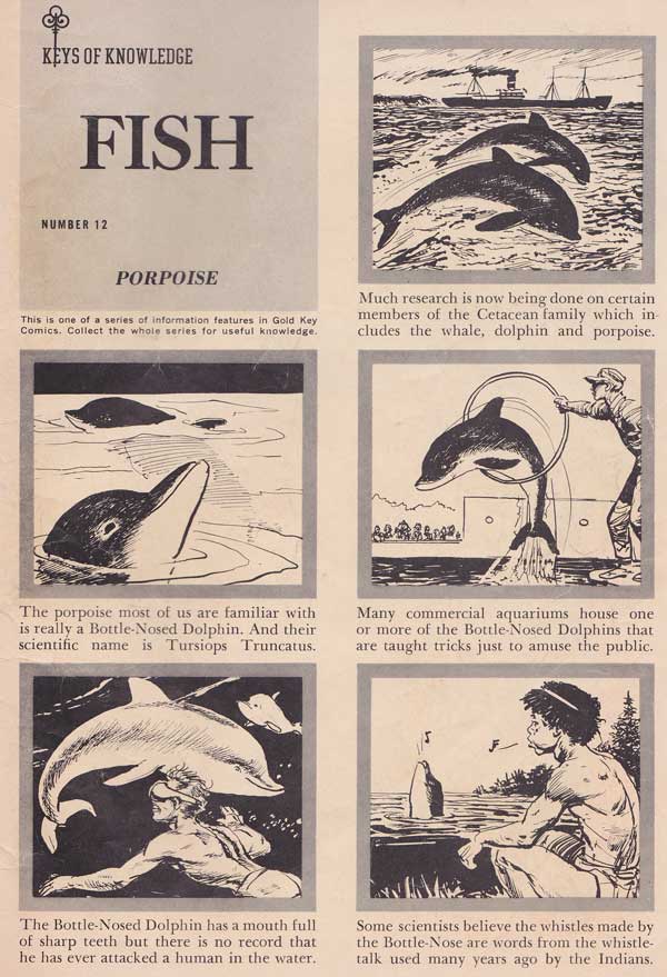 Keys of Knowledge: Fish, #12 Porpoises