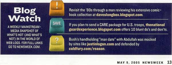 Dave's in Newsweek!