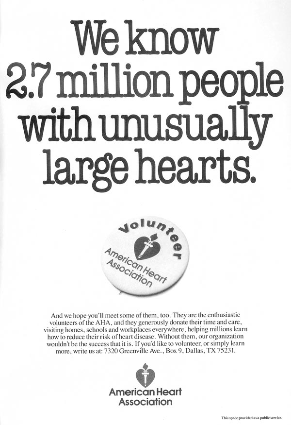 American Heart Association PSA