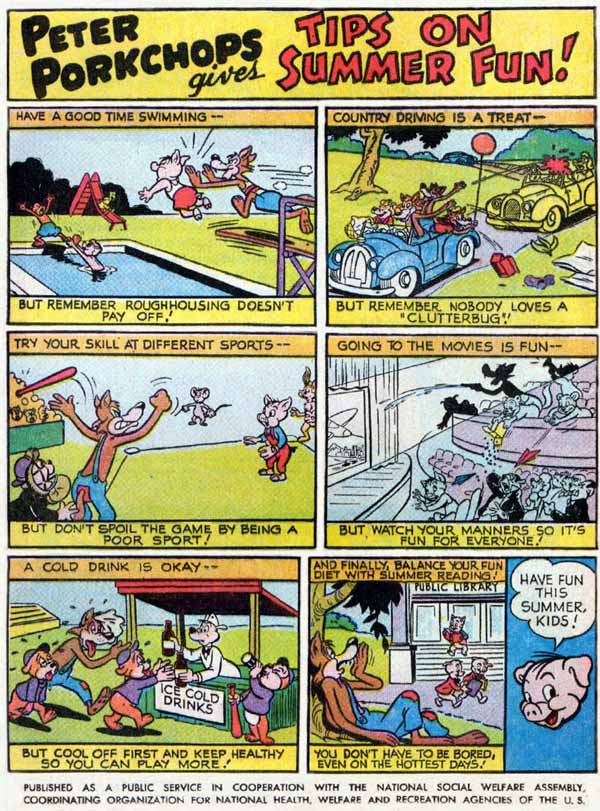 Peter Porkchops gives 'Tips on Summer Fun!'