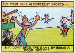 Peter Porkchops gives 'Tips on Summer Fun!' Click for the full page. Peter Porkchops gives 'Tips on Summer Fun!' Click for the full page.