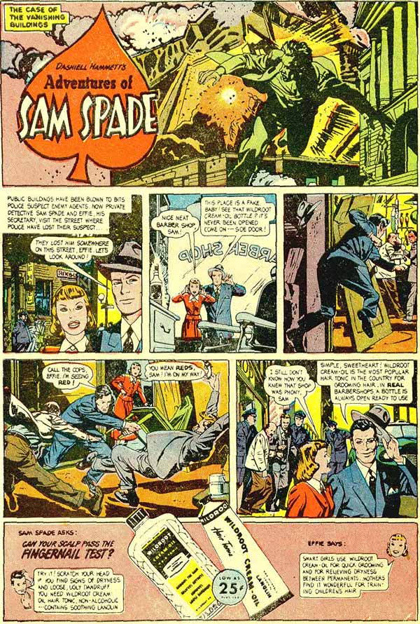 Adventures of Sam Spade: The Case of the Vanishing Buildings