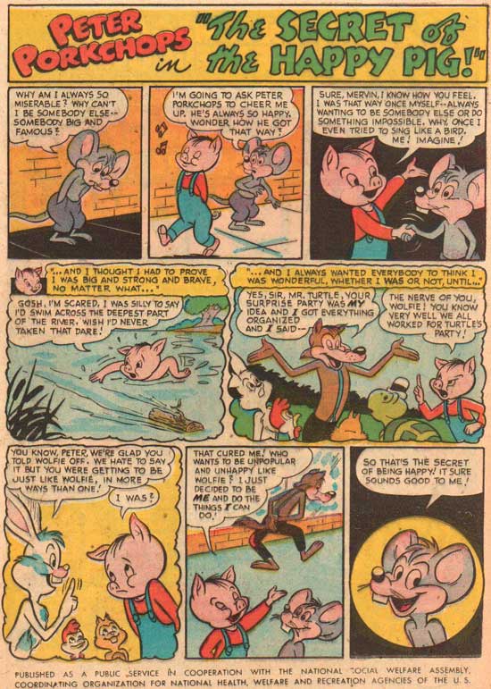 Peter Porkchops in 'The Secret of the Happy Pig!'