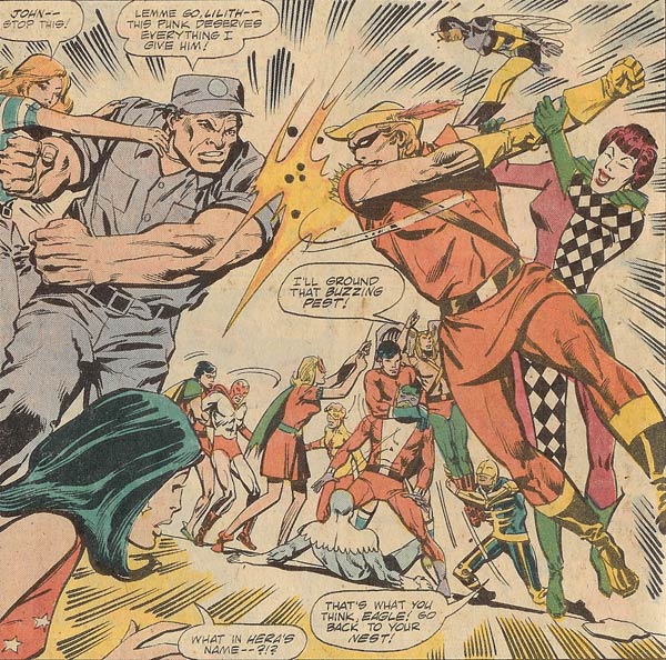 scene from Teen Titans #52