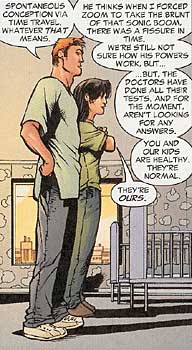 The Birds and the Bees, Flash style scene from Flash #225