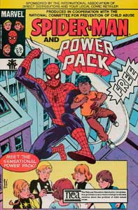 cover, Spider-Man and Power Pack