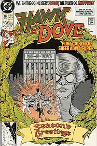 cover, Hawk & Dove #20