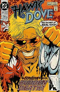 cover, Hawk & Dove #22