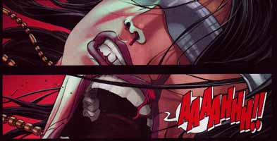 Blindfold bleeds Blindfold bleeds