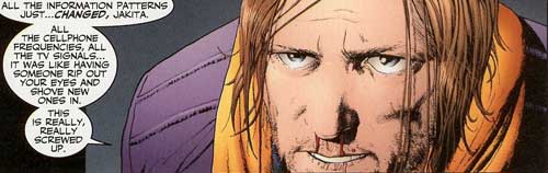 scene from Planetary/Batman: Night on Earth