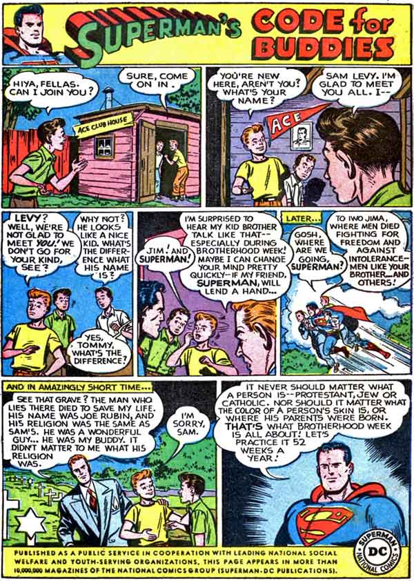 Superman's Code For Buddies