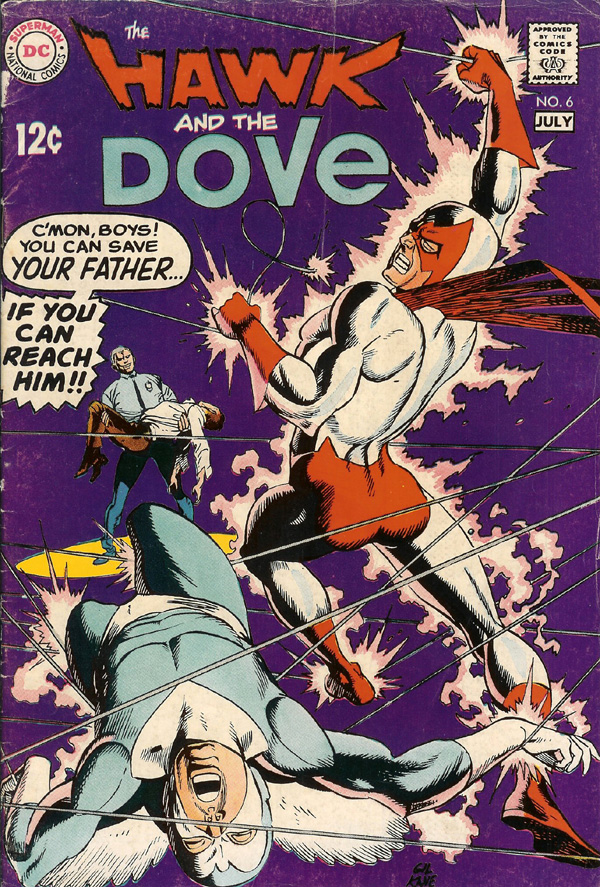 cover, The Hawk and the Dove #6