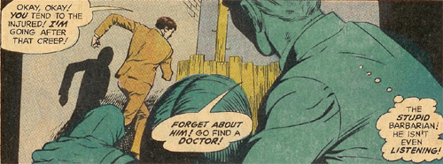 Don helps dad while Hank pursues the criminal