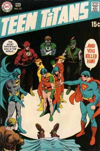 cover, Teen Titans #25