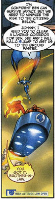 Scene from Fantastic Four #33