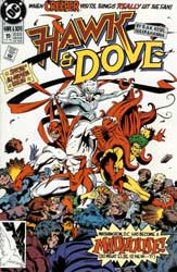 cover, Hawk & Dove #19