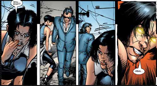 scene from X-Force #102