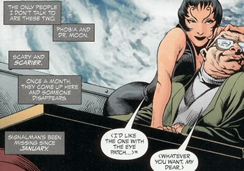 scene from Identity Crisis #2